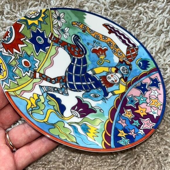 Vintage TIFFANY & Co Fantasy Series by Gene Moore Childs Plate 1997 - Picture 7 of 10